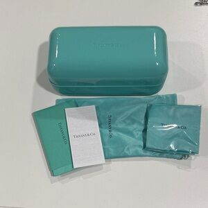 Tiffany & Co. Turquoise Box and Accessories sunglasses